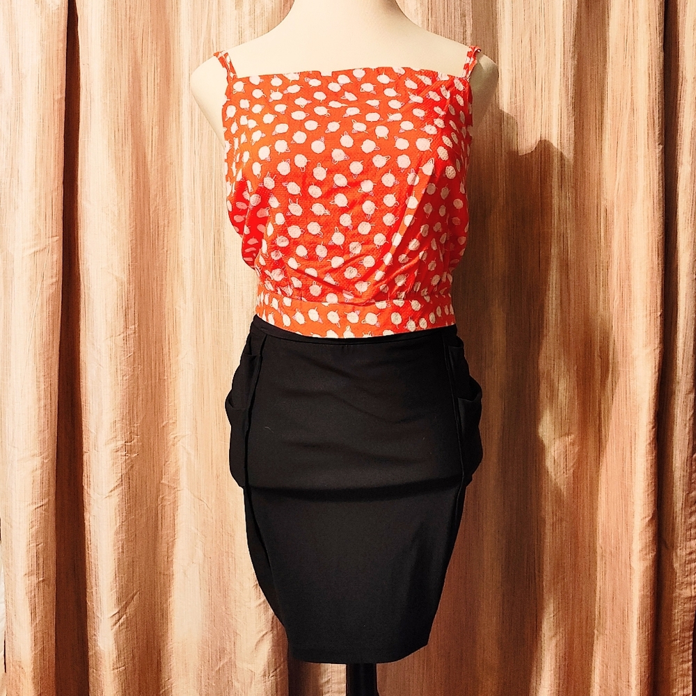 Ellassay Zip Back Miniskirt